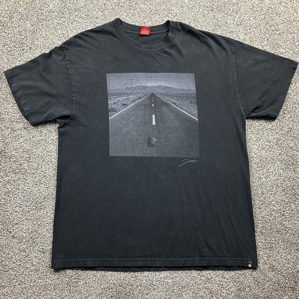 DC Shoe‎ Co Shirt Size Extra Large Graphic Faded Jaakko Ojanen Vintage Y2K USA